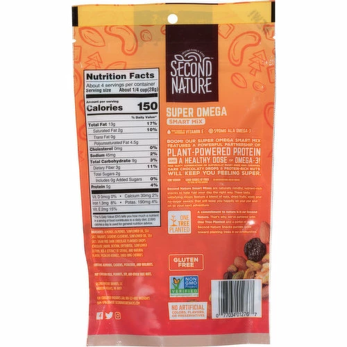 Second Nature Smart Mix, Super Omega, 4 Ounce 1 Second Nature Smart Mix, Super Omega, 4 Ounce