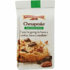 Pepperidge Farm Cookies, Crispy, Dark Chocolate Pecan, 8 Each