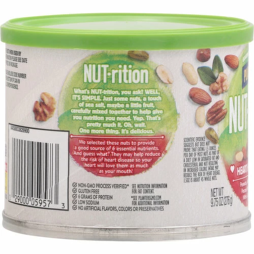 Planters Heart Healthy Mix, 9.75 Ounce 2 Planters Heart Healthy Mix, 9.75 Ounce - Image 2