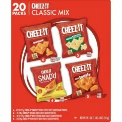 Cheez-It Cheese Crackers, Variety Pack, Grab N' Go, 19.1 Ounce