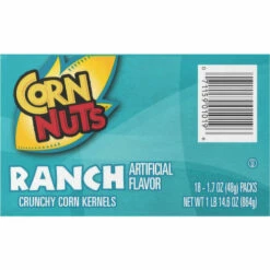 Corn Nuts Corn Kernels, Crunchy, Ranch, 18 Each