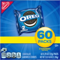 Oreo Sandwich Cookies, Chocolate, 60 Packs, 60 Each -Snack Haven Shop 11747840 65d3 4863 809b f0dffa51ae8a