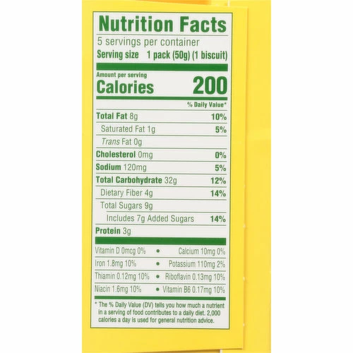 BelVita Breakfast Biscuits, Banana Bread, Soft Baked, 5 Each 3 BelVita Breakfast Biscuits, Banana Bread, Soft Baked, 5 Each - Image 3