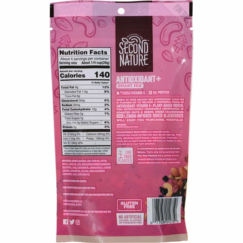 Second Nature Smart Mix, Antioxidant+, 4 Ounce 1 Second Nature Smart Mix, Antioxidant+, 4 Ounce