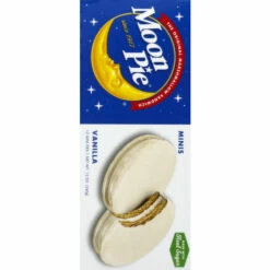 Moon Pie Marshmallow Sandwich, Vanilla, Minis, 12 Each