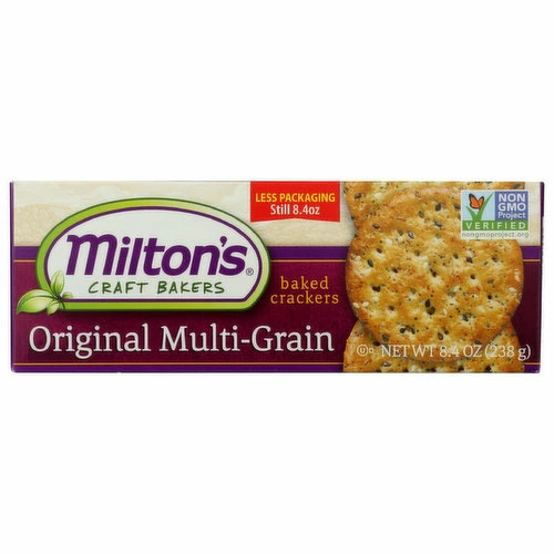 Miltons Original Multigrain Crackers 8.4 Oz, 8.4 Ounce 1 Miltons Original Multigrain Crackers 8.4 Oz, 8.4 Ounce