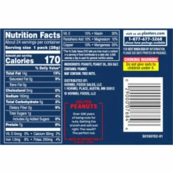 Planters Peanuts, Salted, 24 Each -Snack Haven Shop 1fe9bc8a ec2b 42d8 844a 6896f7e8c60c
