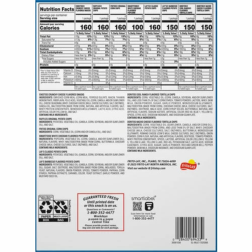 Frito Lay Classic Mix, Party Size, 28 Each 3 Frito Lay Classic Mix, Party Size, 28 Each - Image 3