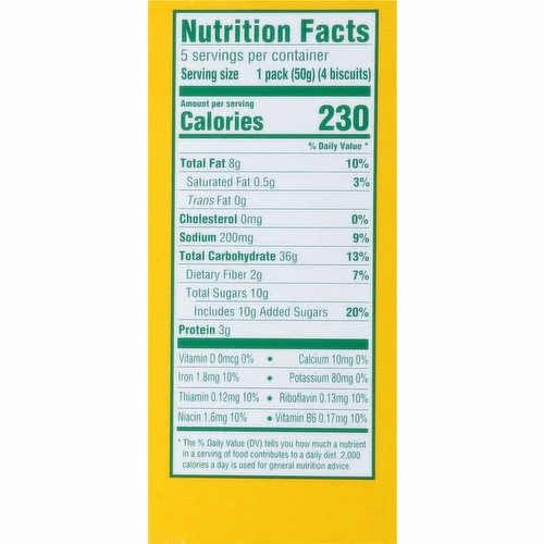 BelVita Breakfast Biscuits, Golden Oat, Crunchy, 5 Each 3 BelVita Breakfast Biscuits, Golden Oat, Crunchy, 5 Each - Image 3