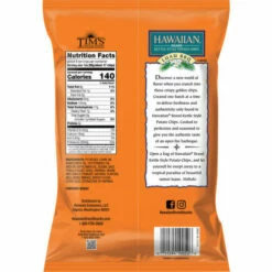 Hawaiian Potato Chips, Luau BBQ Flavored, Kettle Style, 7.5 Ounce