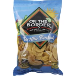 On The Border Round Tortilla Chips 10.5 Oz, 10.5 Ounce