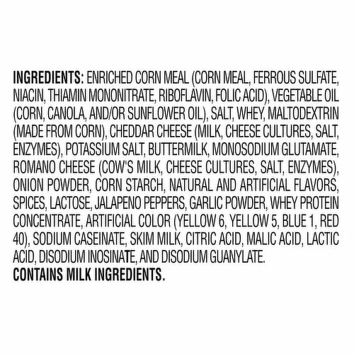 Cheetos Cheese Flavored Snacks, Cheddar Jalapeno, Crunchy, 8.5 Ounce 2 Cheetos Cheese Flavored Snacks, Cheddar Jalapeno, Crunchy, 8.5 Ounce - Image 2