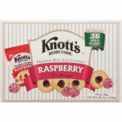 Knott's Berry Farm Cookies, Premium, Raspberry Shortbread, Bite-Size, 36 Each -Snack Haven Shop 36242741 27f0 4c68 84e8 4ab0e30bf4c7