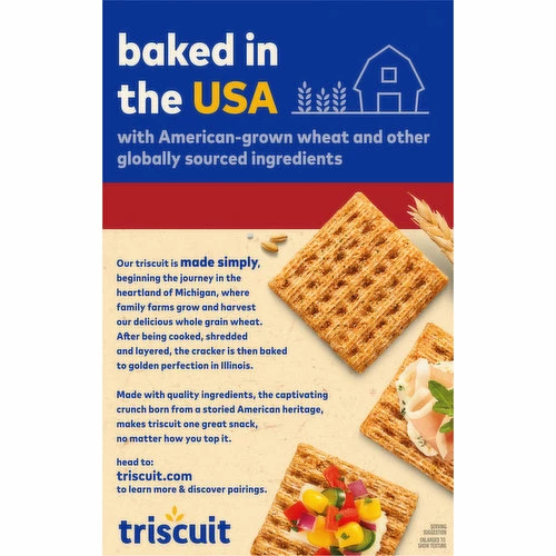 Triscuit Crackers, Fire Roasted Tomato & Olive Oil, 8.5 Ounce 1 Triscuit Crackers, Fire Roasted Tomato & Olive Oil, 8.5 Ounce