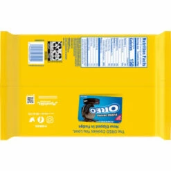 Oreo Sandwich Cookies, Golden, Double Stuf, Family Size, 18.71 Ounce