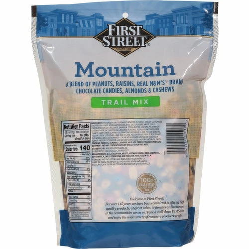 First Street Trail Mix, Mountain, 48 Ounce 1 First Street Trail Mix, Mountain, 48 Ounce