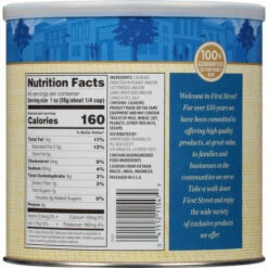 First Street Cashews, Roasted & Salted, Halves & Pieces, 46 Ounce