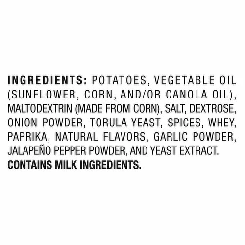 Lay's Potato Chips, Jalapeno Flavored, Kettle Cooked, Party Size, 12.5 Ounce 2 Lay's Potato Chips, Jalapeno Flavored, Kettle Cooked, Party Size, 12.5 Ounce - Image 2