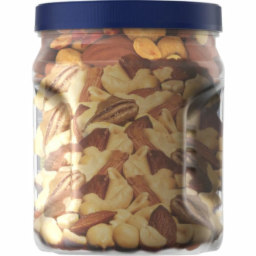 Planters Mixed Nuts, Deluxe, Salted, 27 Ounce 1 Planters Mixed Nuts, Deluxe, Salted, 27 Ounce