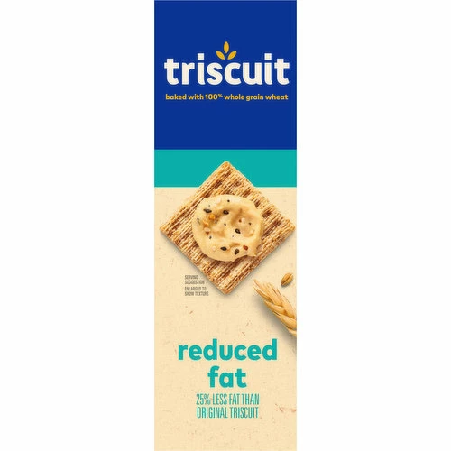 Triscuit Crackers, Reduced Fat, 7.5 Ounce 2 Triscuit Crackers, Reduced Fat, 7.5 Ounce - Image 2