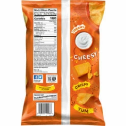 Lay's Potato Chips, Cheddar & Sour Cream Flavored, 7.75 Ounce