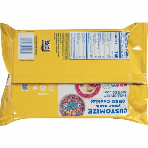 Oreo Sandwich Cookies, Lemon Flavor Creme, Family Size, 18.71 Ounce 1 Oreo Sandwich Cookies, Lemon Flavor Creme, Family Size, 18.71 Ounce