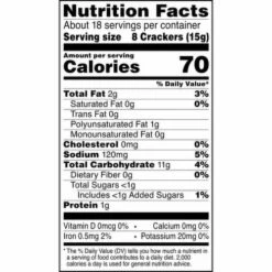 Town House Oven Baked Crackers, Italian Herb, 9.5 Ounce