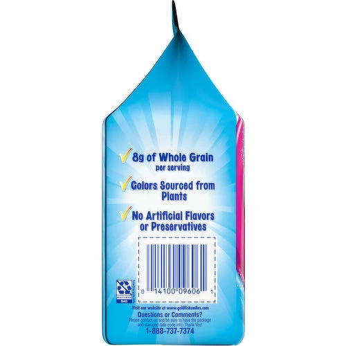 Goldfish Graham Snacks, Baked, Vanilla Cupcake, 6.6 Ounce 2 Goldfish Graham Snacks, Baked, Vanilla Cupcake, 6.6 Ounce - Image 2