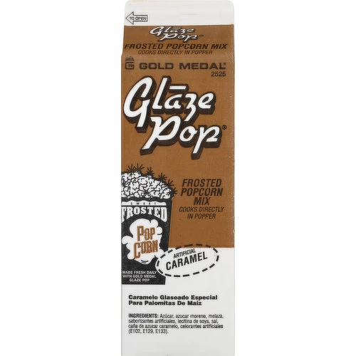 Glaze Pop Popcorn Mix, Caramel, Frosted, 28 Ounce 1 Glaze Pop Popcorn Mix, Caramel, Frosted, 28 Ounce