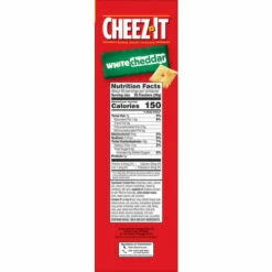 Cheez-It Cheese Crackers, White Cheddar, Family Size, 21 Ounce -Snack Haven Shop 6204f2b4 69ed 4b18 b901 b3e9974cd747