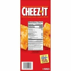 Cheez-It Cheese Crackers, Original, Dual Pack, 48 Ounce