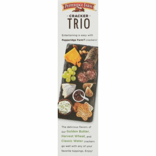 Pepperidge Farm Crackers, Trio, 10 Ounce 2 Pepperidge Farm Crackers, Trio, 10 Ounce - Image 2