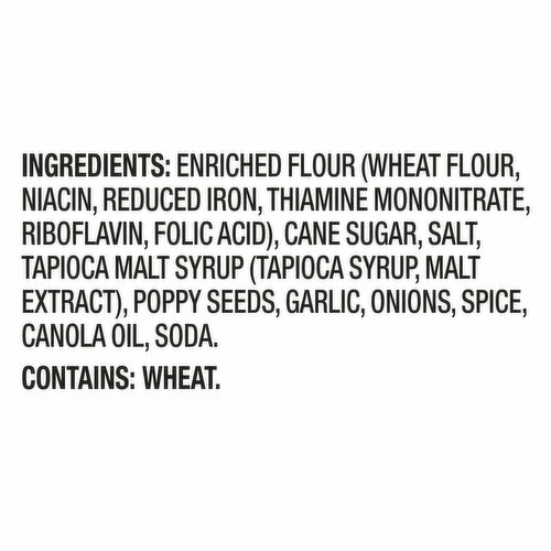 Snack Factory Pretzel Crisps, Everything, Party Size, 14 Ounce 4 Snack Factory Pretzel Crisps, Everything, Party Size, 14 Ounce - Image 4