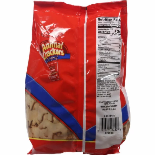 Stauffer's Animal Crackers, Original, 16 Ounce 1 Stauffer's Animal Crackers, Original, 16 Ounce