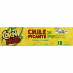 Corn Nuts Corn Kernels, Crunchy, Chile Picante Con Limon, 18 Each