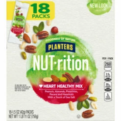 Planters NUT-rition Heart Healthy Mix, 1.69 Pound 6 Planters NUT-rition Heart Healthy Mix, 1.69 Pound -Snack Haven Shop 772e6534 d5e6 4abd a6a5 d1aa460c0a20