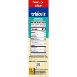 Triscuit Crackers, Reduced Fat, Family Size, 11.5 Ounce -Snack Haven Shop 78badb3a 67a8 4de4 b563 276102768cd3