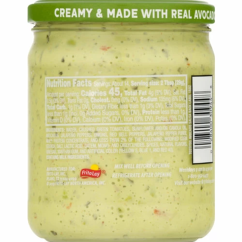 Tostitos Avocado Salsa, 15 Ounce 1 Tostitos Avocado Salsa, 15 Ounce