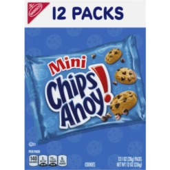 Nabisco Mini Chips Ahoy Cookies 12 Ct, 12 Each