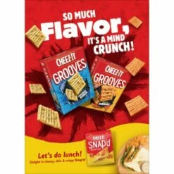Cheez-It Cheese Crackers, White Cheddar, Family Size, 21 Ounce