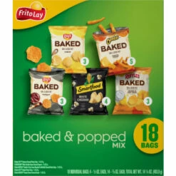 Frito Lay Baked & Popped Mix, 18 Each