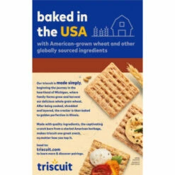 Triscuit Crackers, Roasted Garlic, 8.5 Ounce
