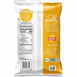 Lay's Potato Chips, Sea Salted, Thick Cut, 8.5 Ounce