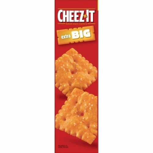 Cheez-It Cheese Crackers, Extra Big, 11.7 Ounce 2 Cheez-It Cheese Crackers, Extra Big, 11.7 Ounce - Image 2