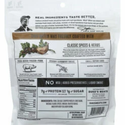 Duke's Sausages, Smoked Shorty, Original, 16 Ounce