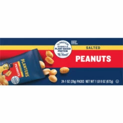 Planters Peanuts, Salted, 24 Each