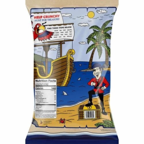 Pirate's Booty Rice & Corn Puffs, Aged White Cheddar, 10 Ounce 1 Pirate's Booty Rice & Corn Puffs, Aged White Cheddar, 10 Ounce