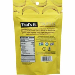 That's It Truffles, Organic, Dark Chocolate Banana, 3.5 Ounce