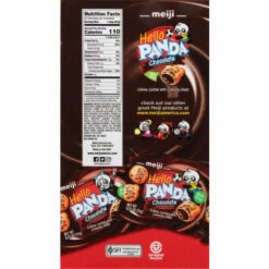 Hello Panda Cookies, Chocolate, Bite Size, 32 Each