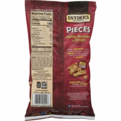 Snyder's Of Hanover Pretzel Pieces, Honey Mustard And Onion, 11.25 Ounce